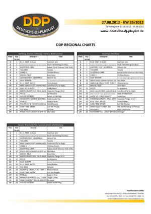 Ddp Regional Charts 27.08.2012