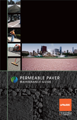 Permeable Paver Maintenance Guide