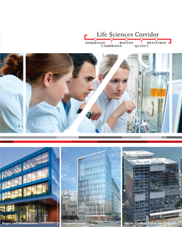 R Life Sciences Corridor Cambridge, Boston and Quincy