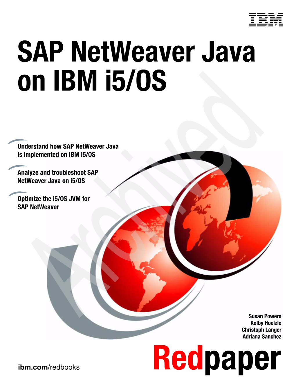 SAP Netweaver Java on IBM I5/OS