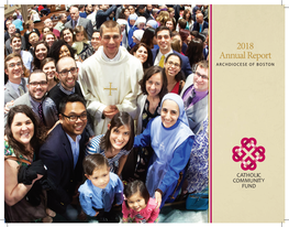 2018 Annual Report ARCHDIOCESE of BOSTON
