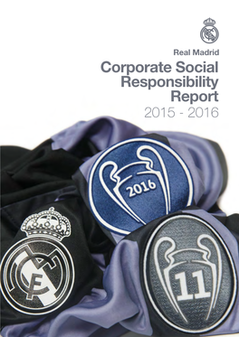 Corporate Social Responsibility Report 2015 - 2016