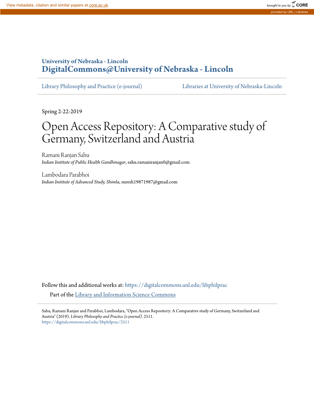 Open Access Repository