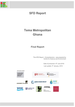 SFD Report Tema Metropolitan Ghana