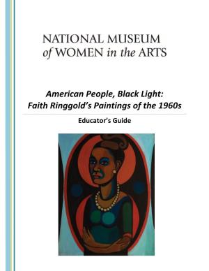View the Faith Ringgold Guide, Opens in New