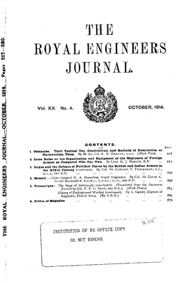 The Royal Engineers Journal