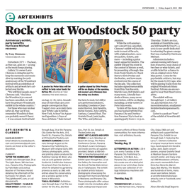Rock on at Woodstock 50 Party
