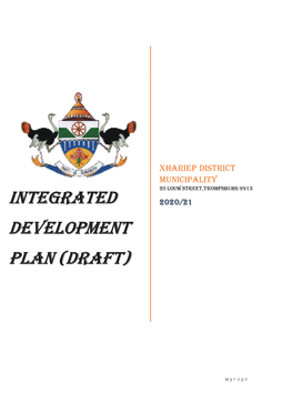 Integrated Development Plan (Draft)