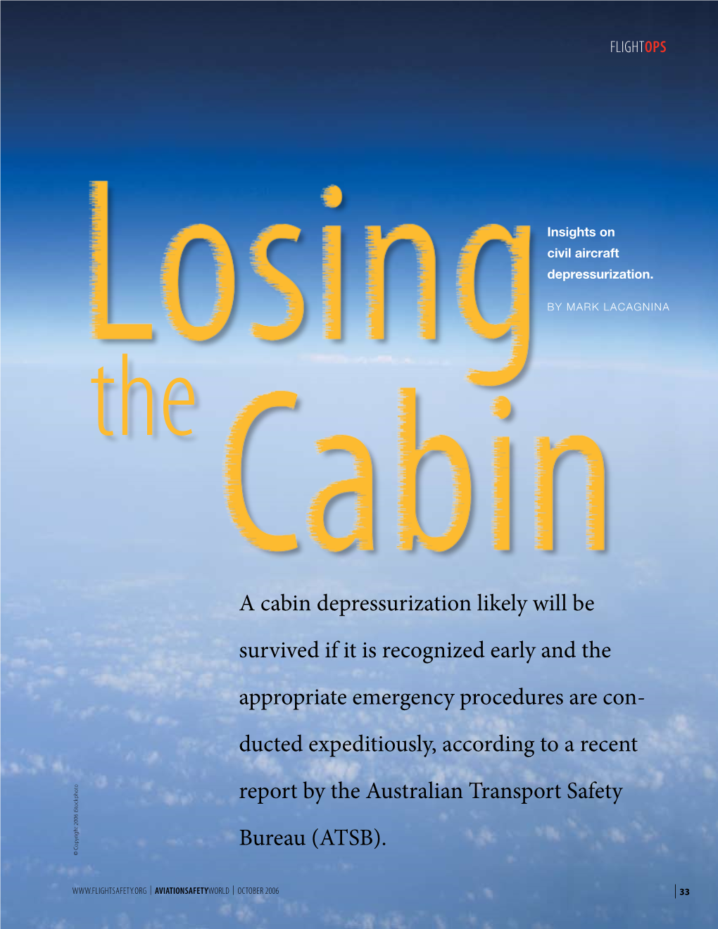 Losing the Cabin