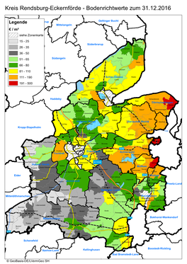 Bodenrichtwerte Zum 31.12.2016