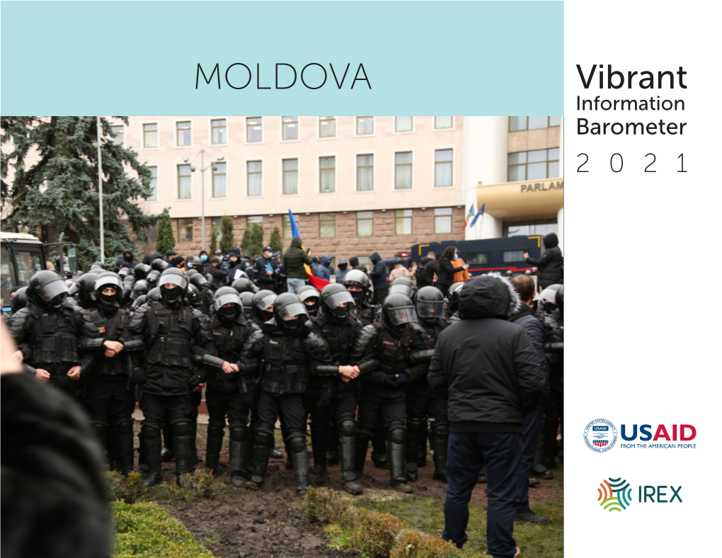 MOLDOVA Vibrant Information Barometer 2021 Vibrant Information Barometer MOLDOVA