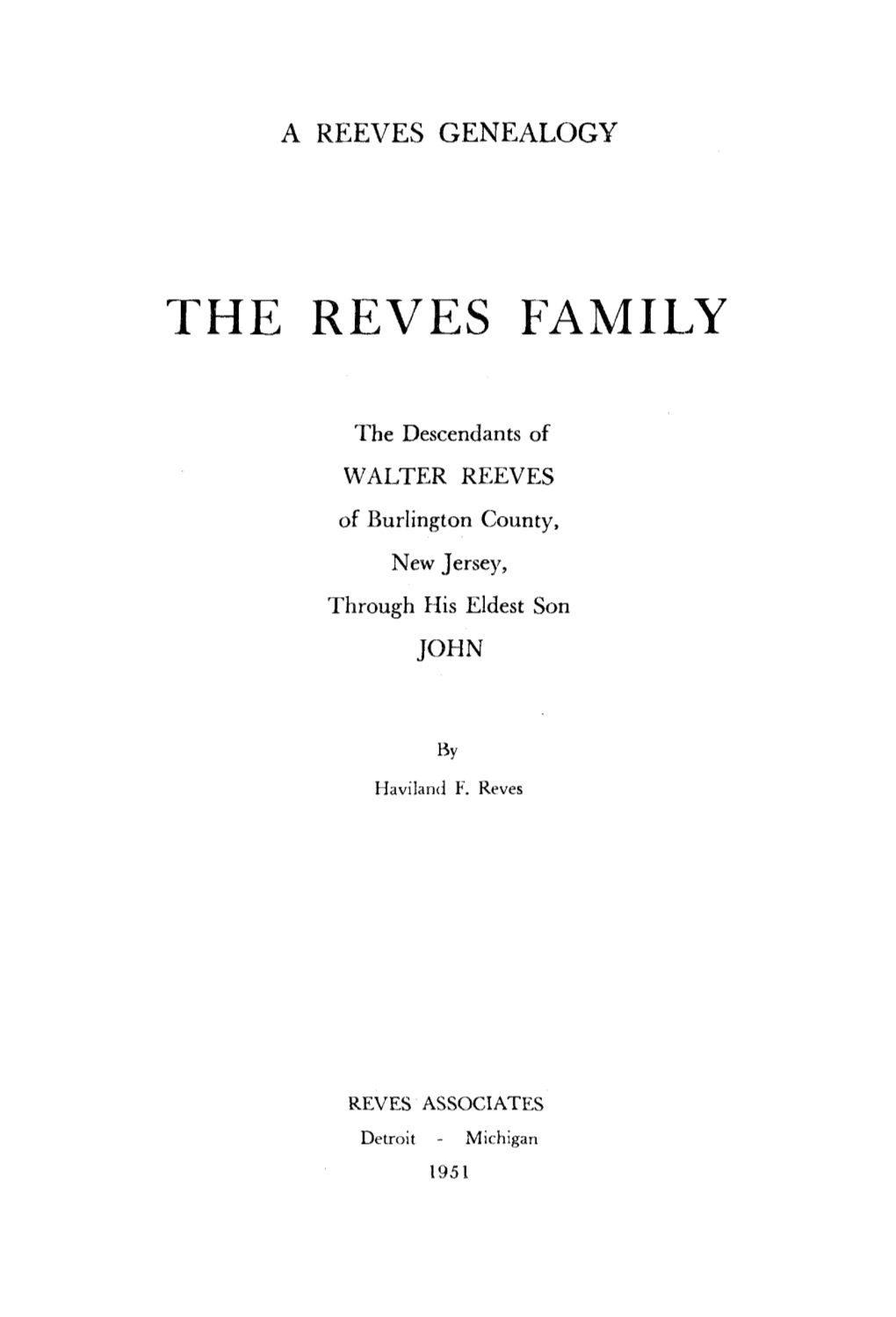 The Reves Family