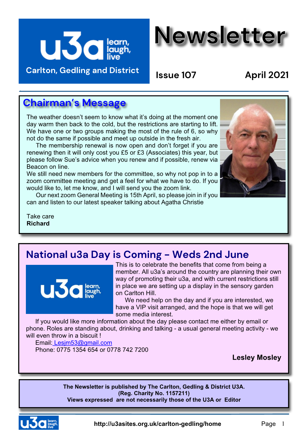 Newsletter 2021-04