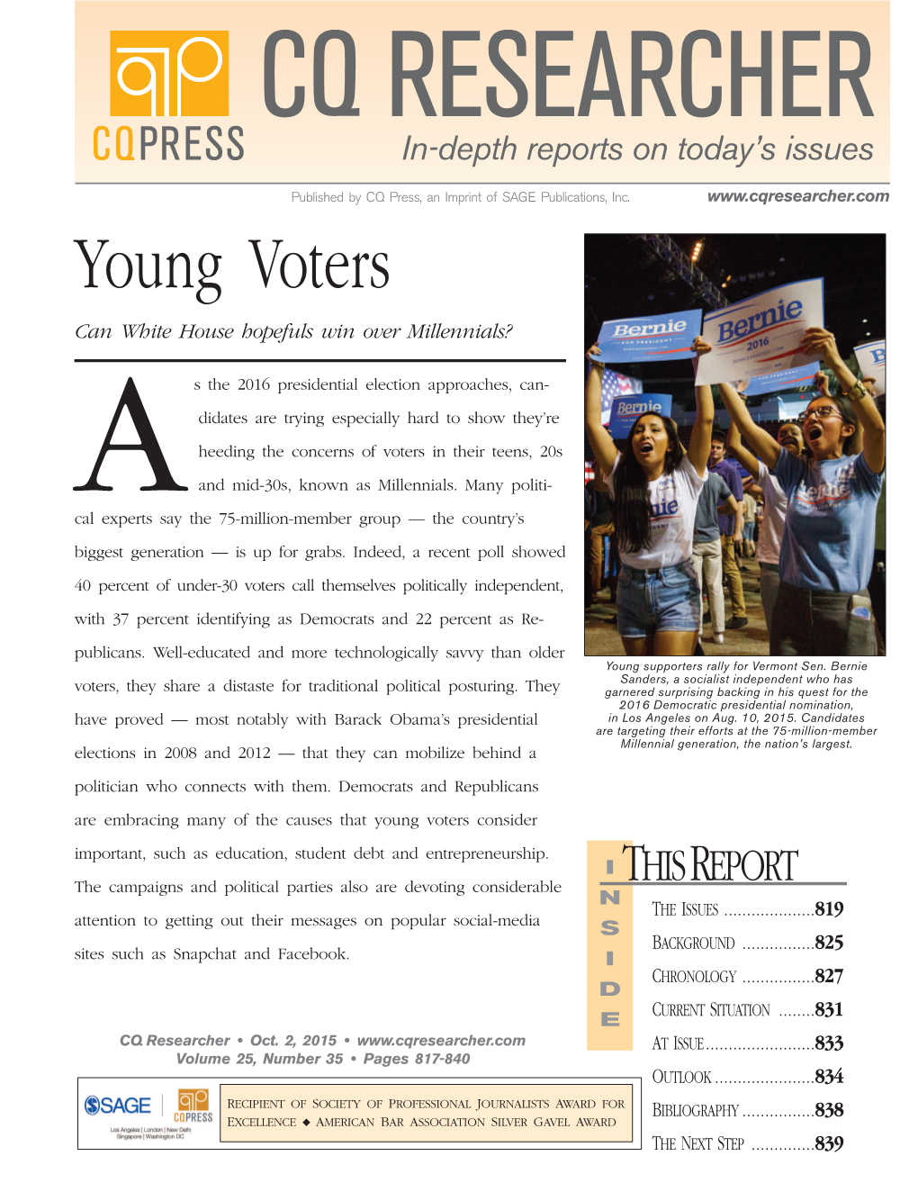 CQR Young Voters