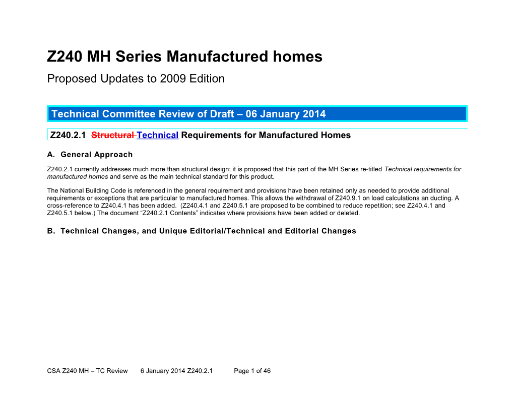 Z240 MH Series Manufactured Homes