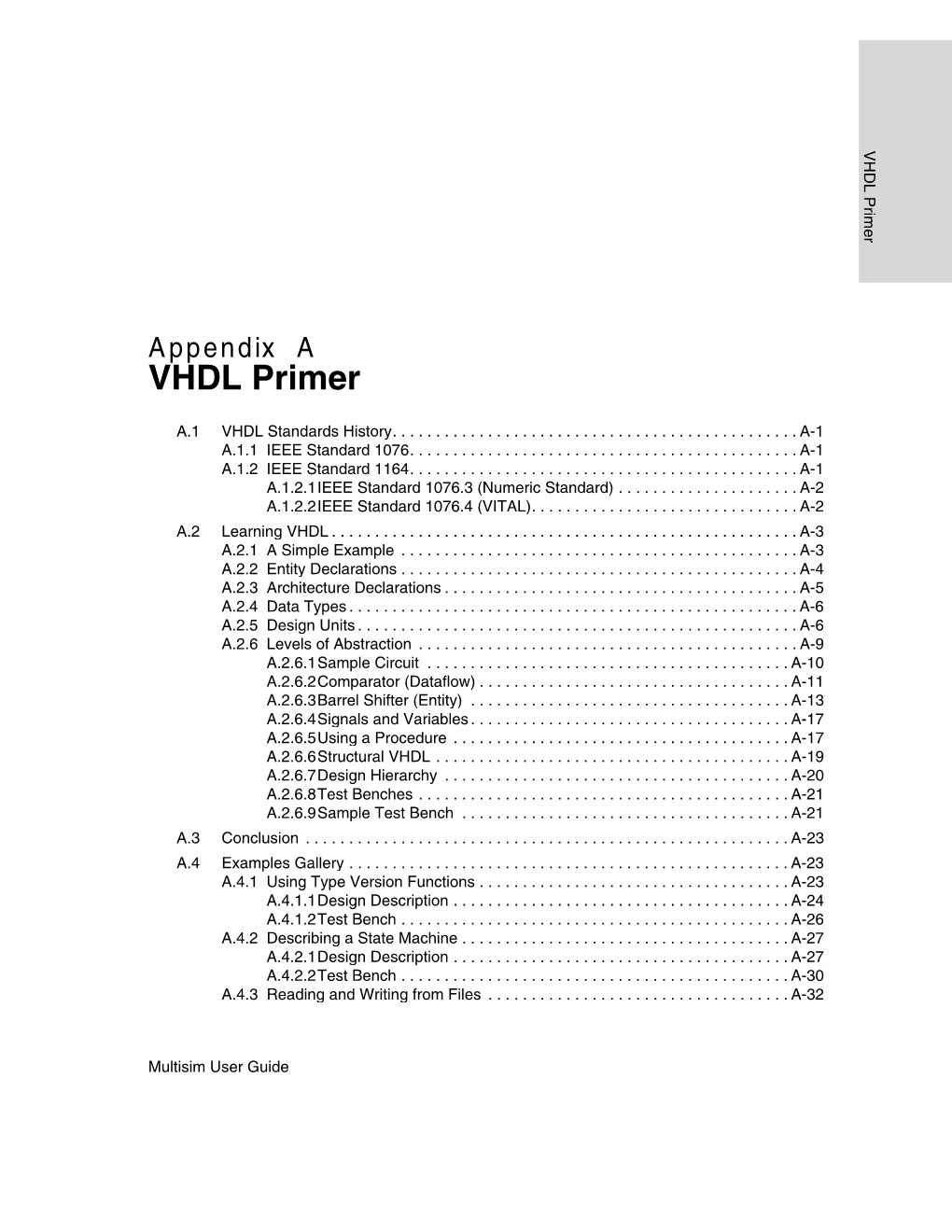 VHDL Primer 23