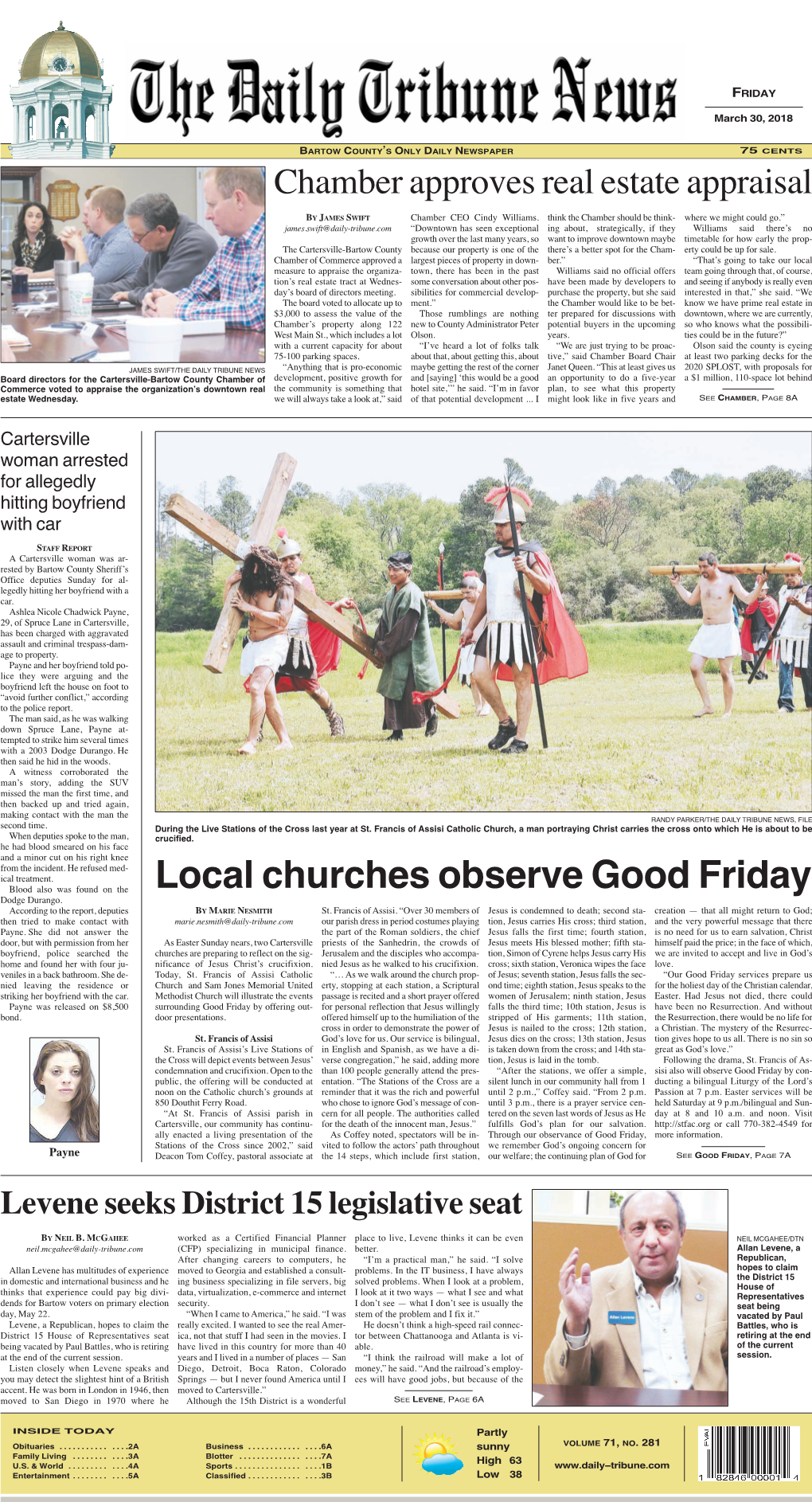 Local Churches Observe Good Friday Dodge Durango