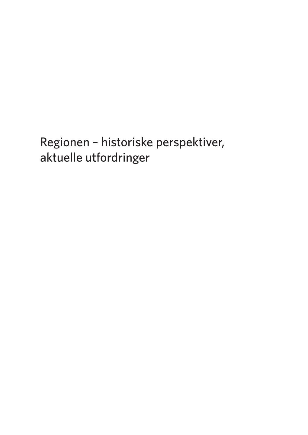 Regionalisme