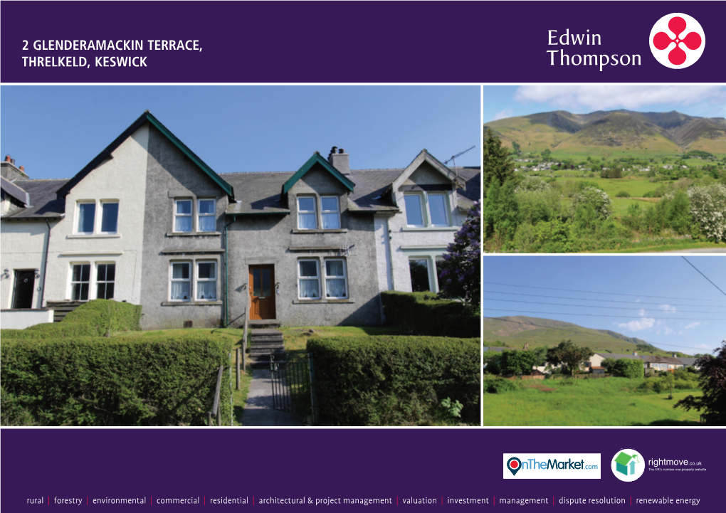 2 Glenderamackin Terrace, Threlkeld, Keswick