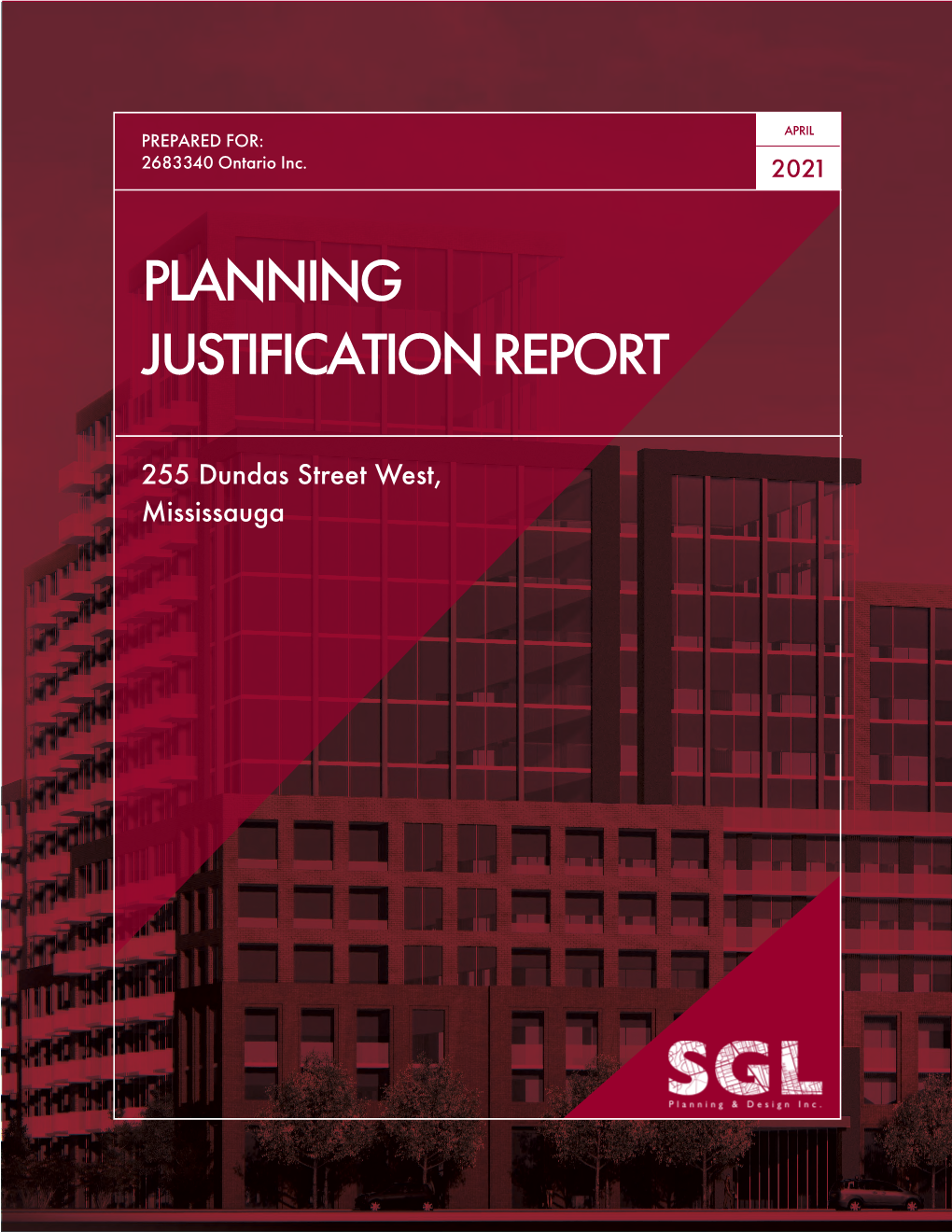 Planning Justification Report