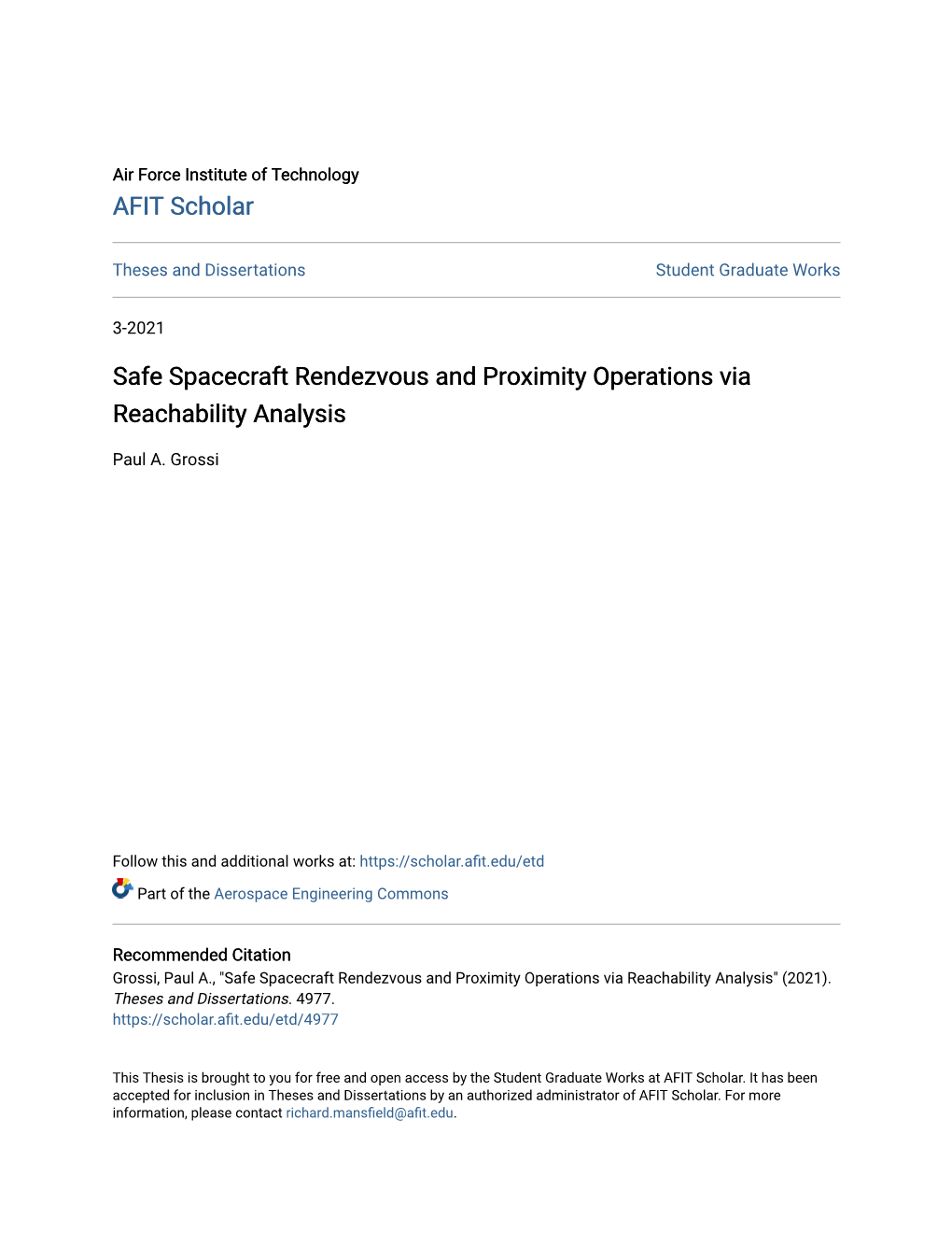 Safe Spacecraft Rendezvous and Proximity Operations Via Reachability Analysis