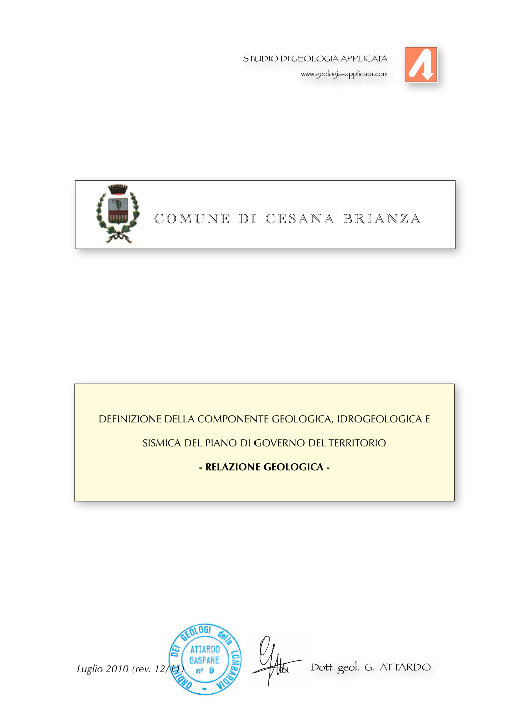 Comune Di Cesana Brianza