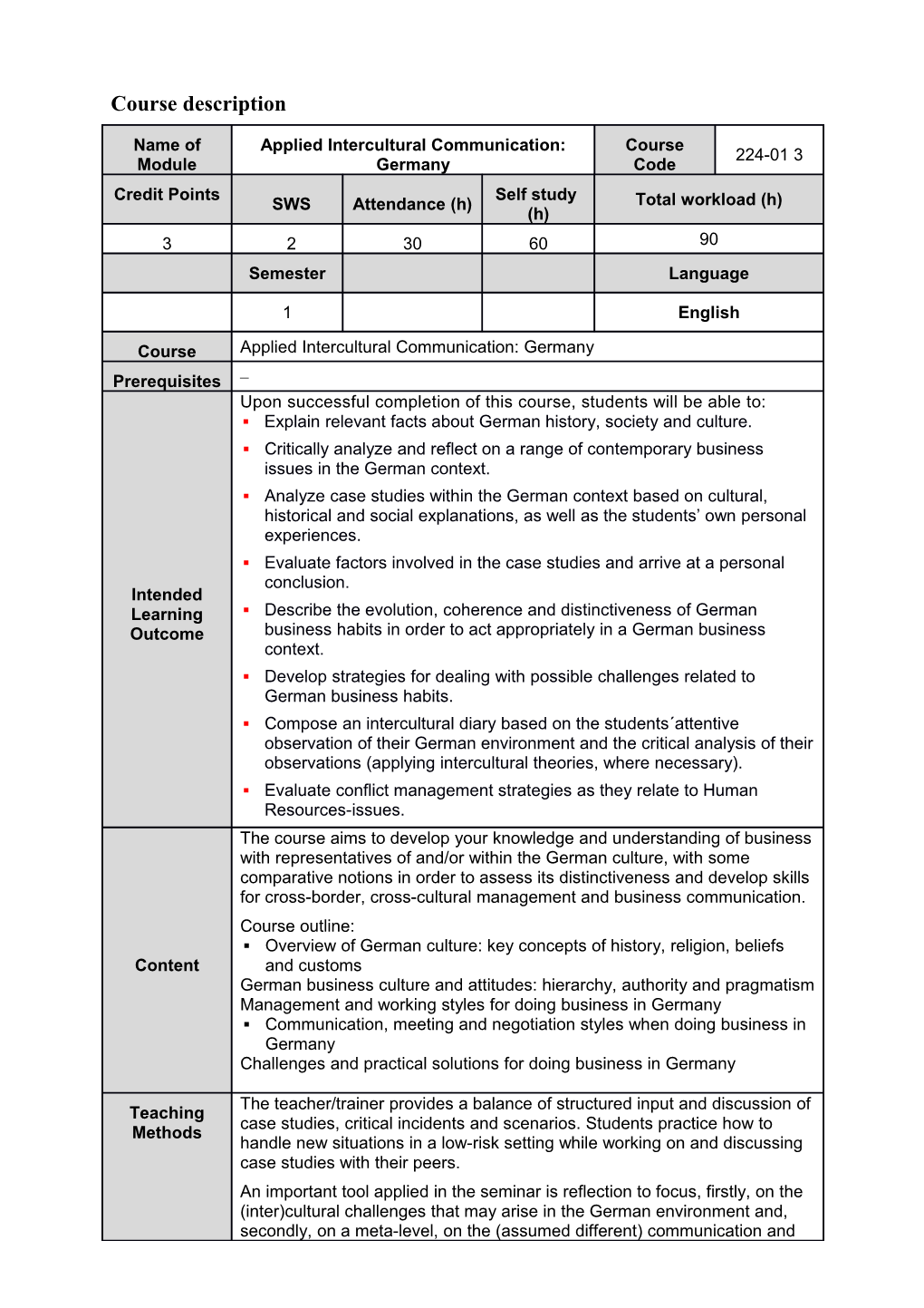 Course Description s58