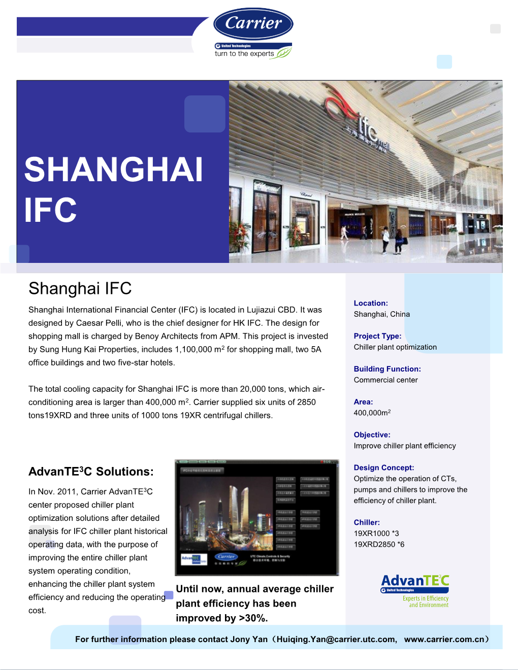 Shanghai IFC Case Study
