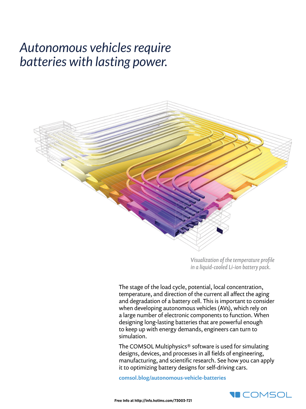 Autonomous Vehicles Require Batteries with Lasting Power