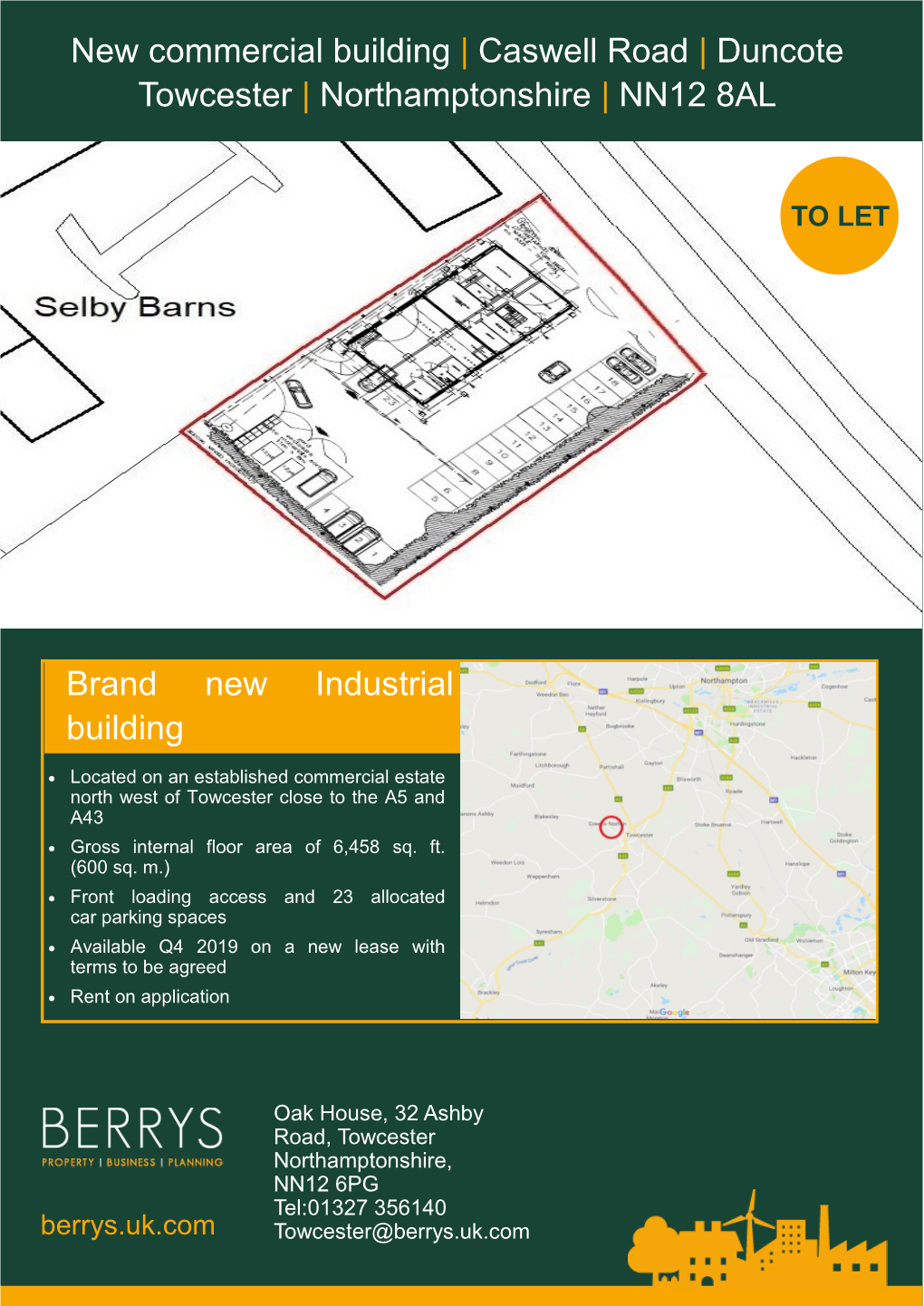 Caswell Road | Duncote Towcester | Northamptonshire | NN12 8AL