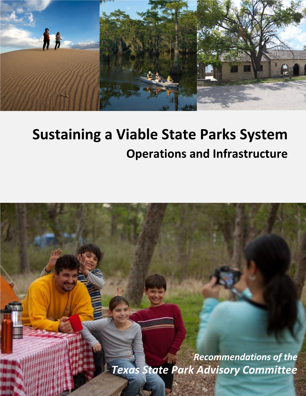 Sustaining a Viable State Parks System Operations and Infrastructure