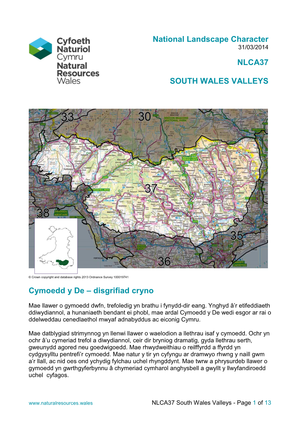 NLCA37 South Wales Valleys - Page 1 of 13