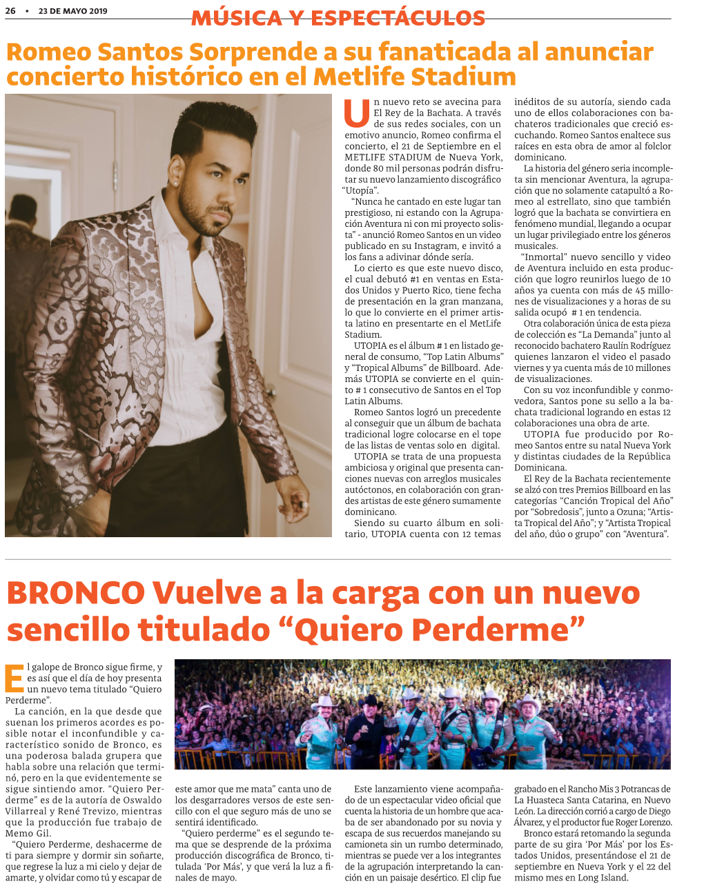 BRONCO Vuelve a La Carga Con Un Nuevo Sencillo Titulado “Quiero Perderme”