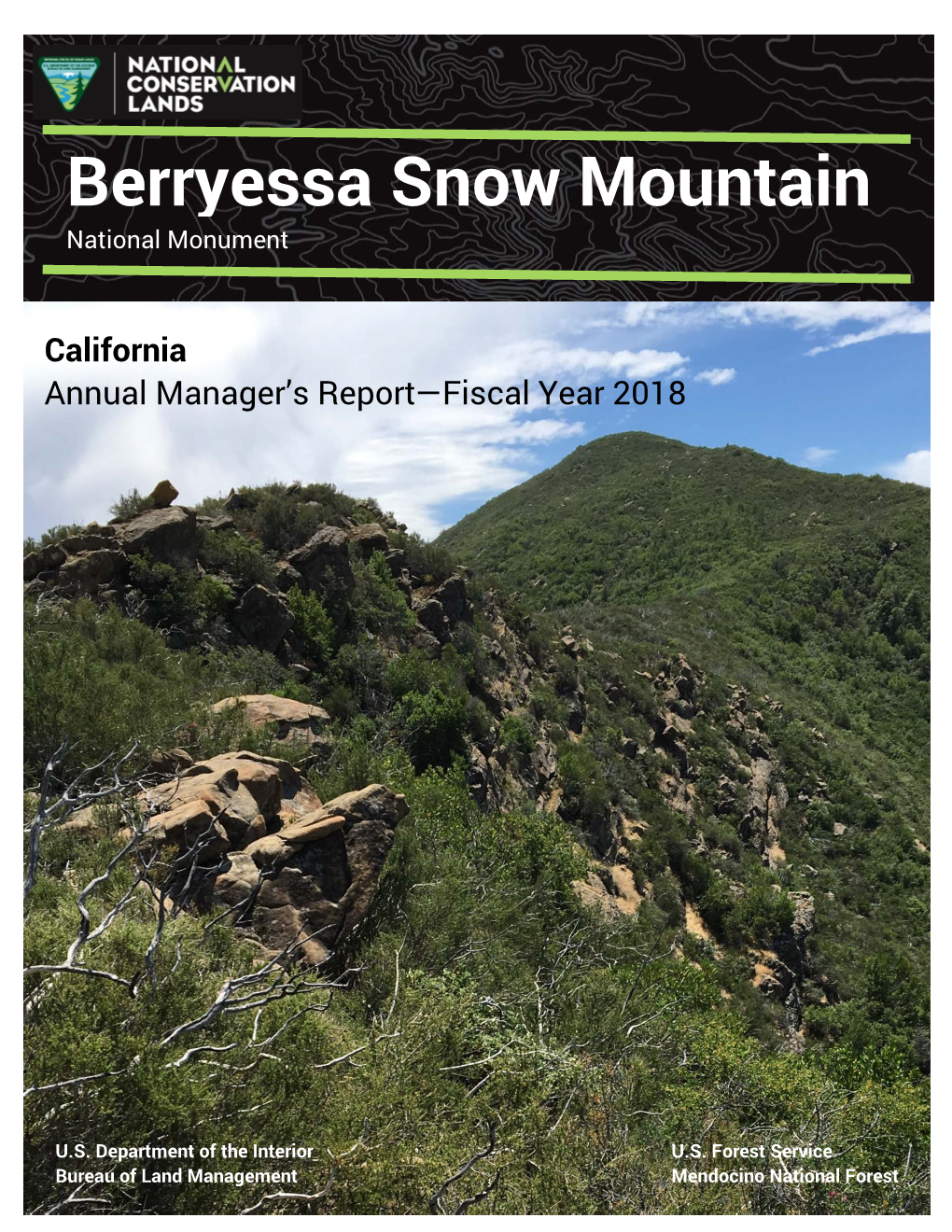 Berryessa Snow Mountain National Monument