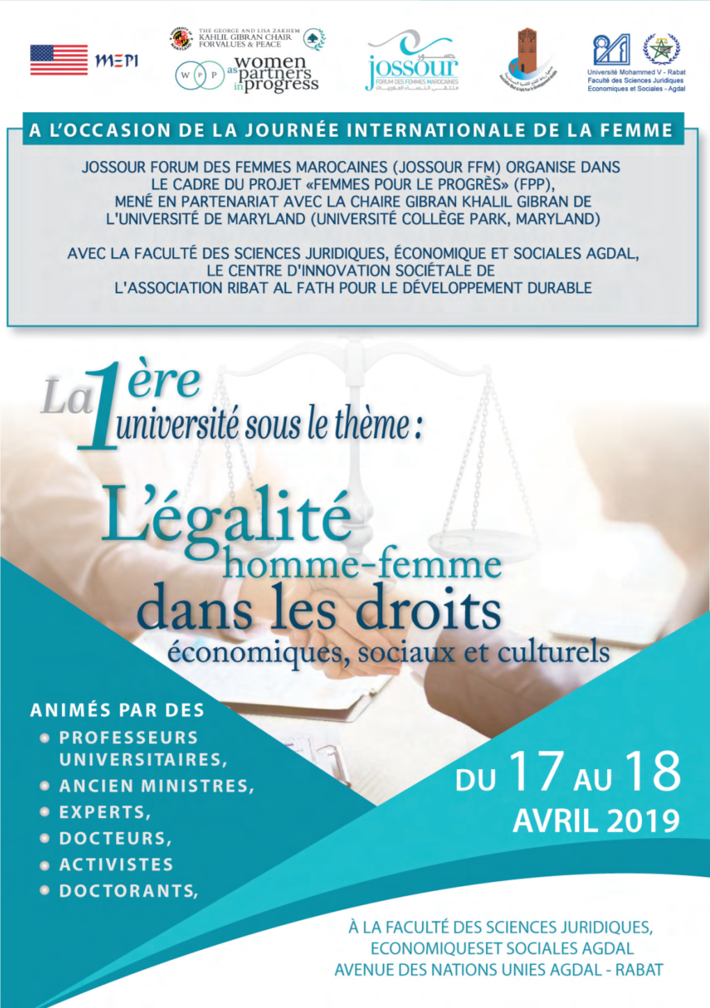 PROGRAMME PROVISOIRE Mercredi 17 Avril 2019