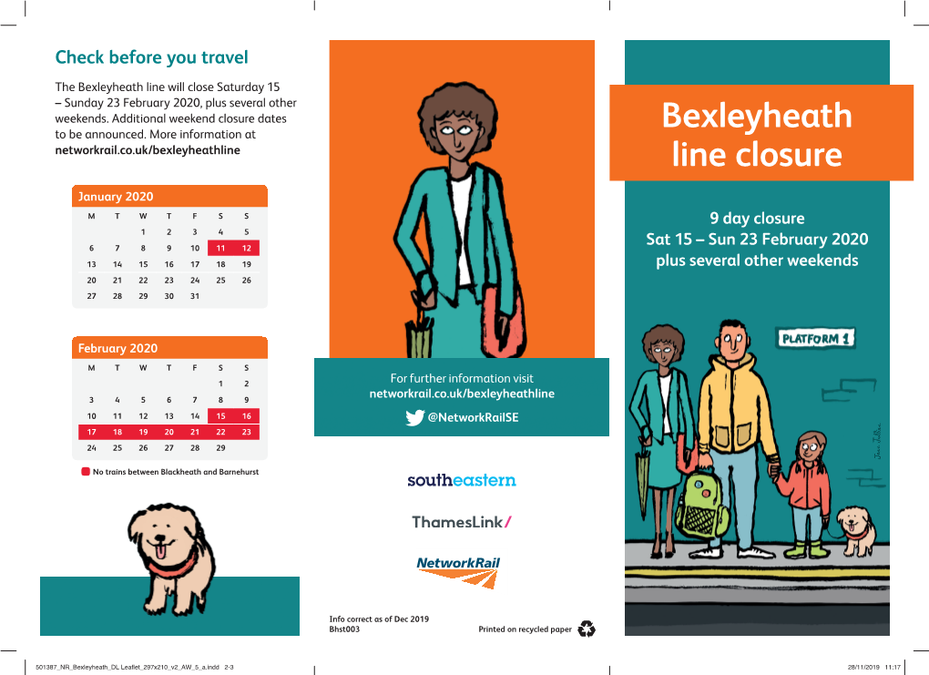 Bexleyheath Line Closure