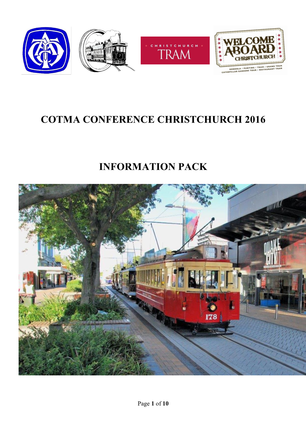 Cotma Conference Christchurch 2016