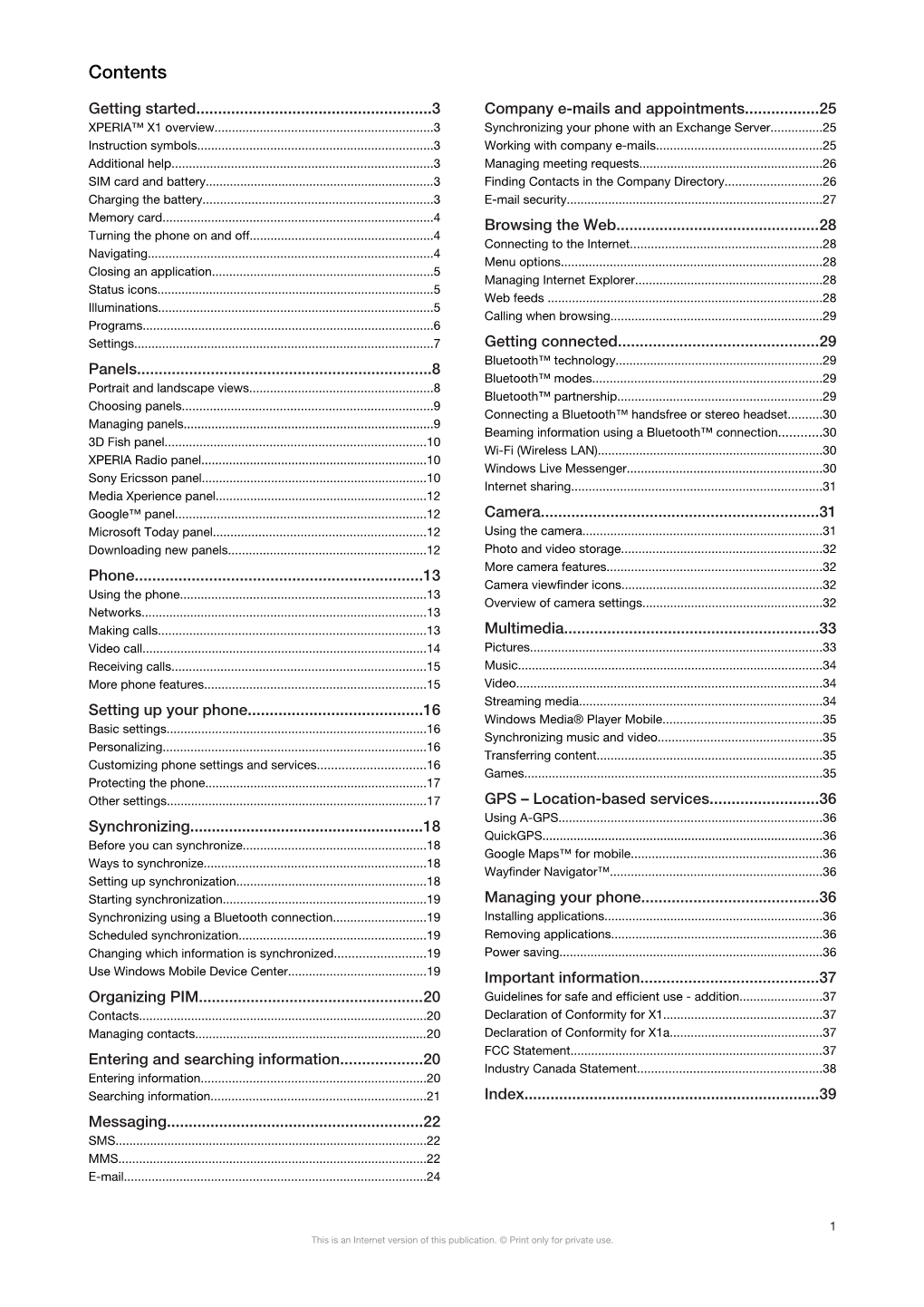 Sony Ericsson Mobile Communications AB Or Its Local Designated Nations Or the U.S