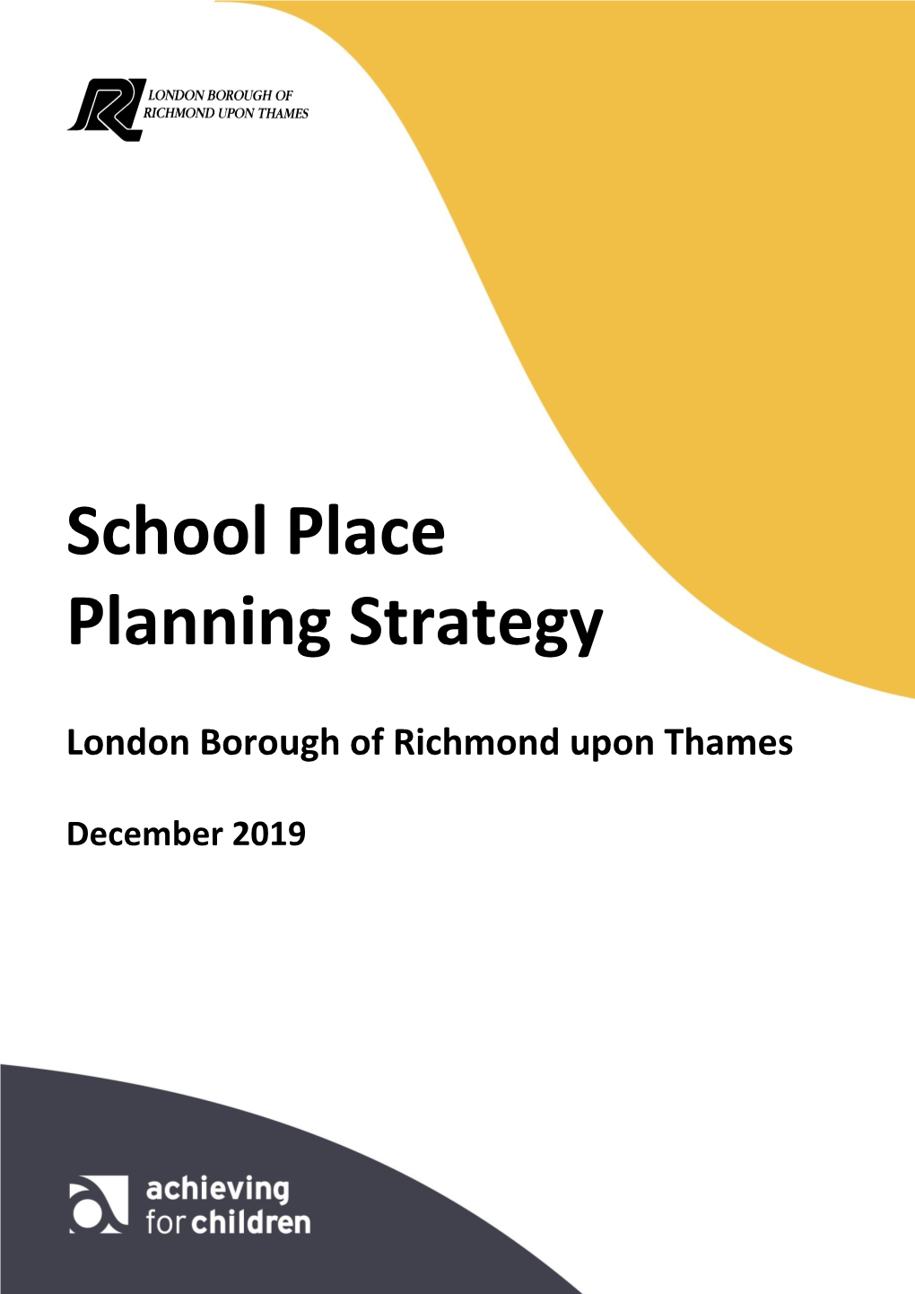 School Place Planning Strategy