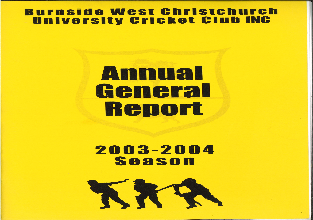 Annual General Report