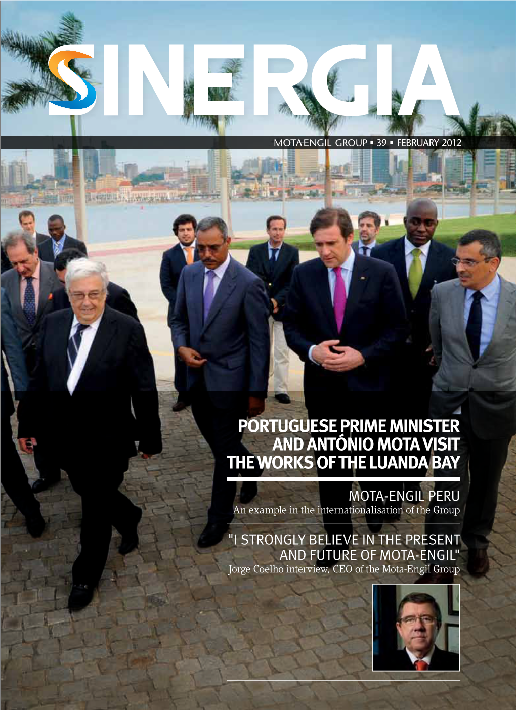 Portuguese Prime Minister and António Mota Visit the Works of the Luanda Bay