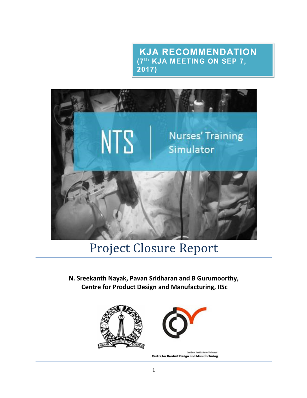 Project Closure Report