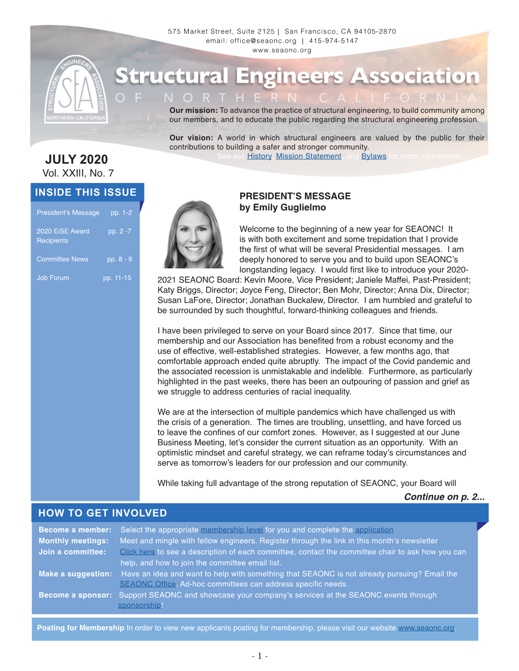 Structural Engineers Association of Northern California