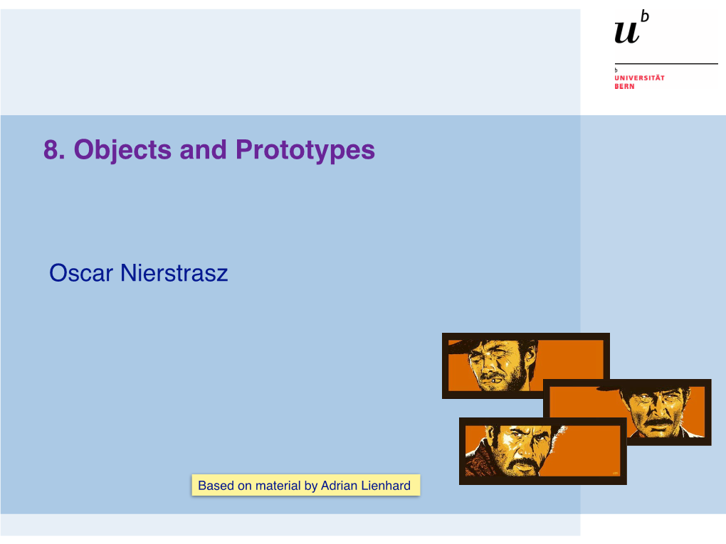 8. Objects and Prototypes