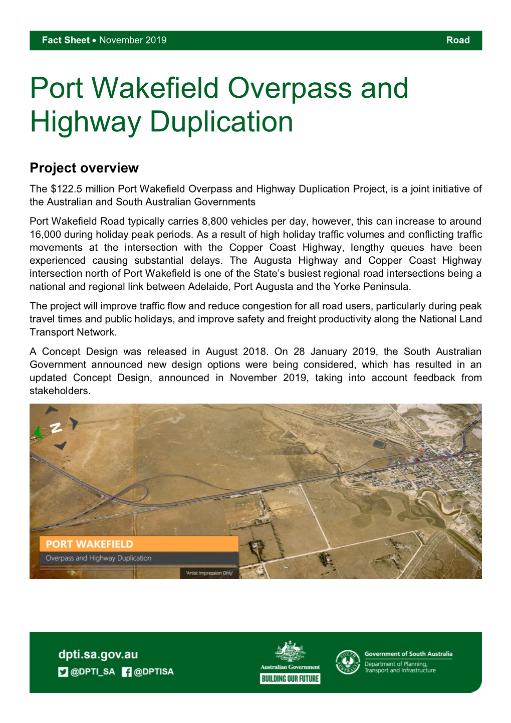 Port Wakefield Overpass and Highway Duplication