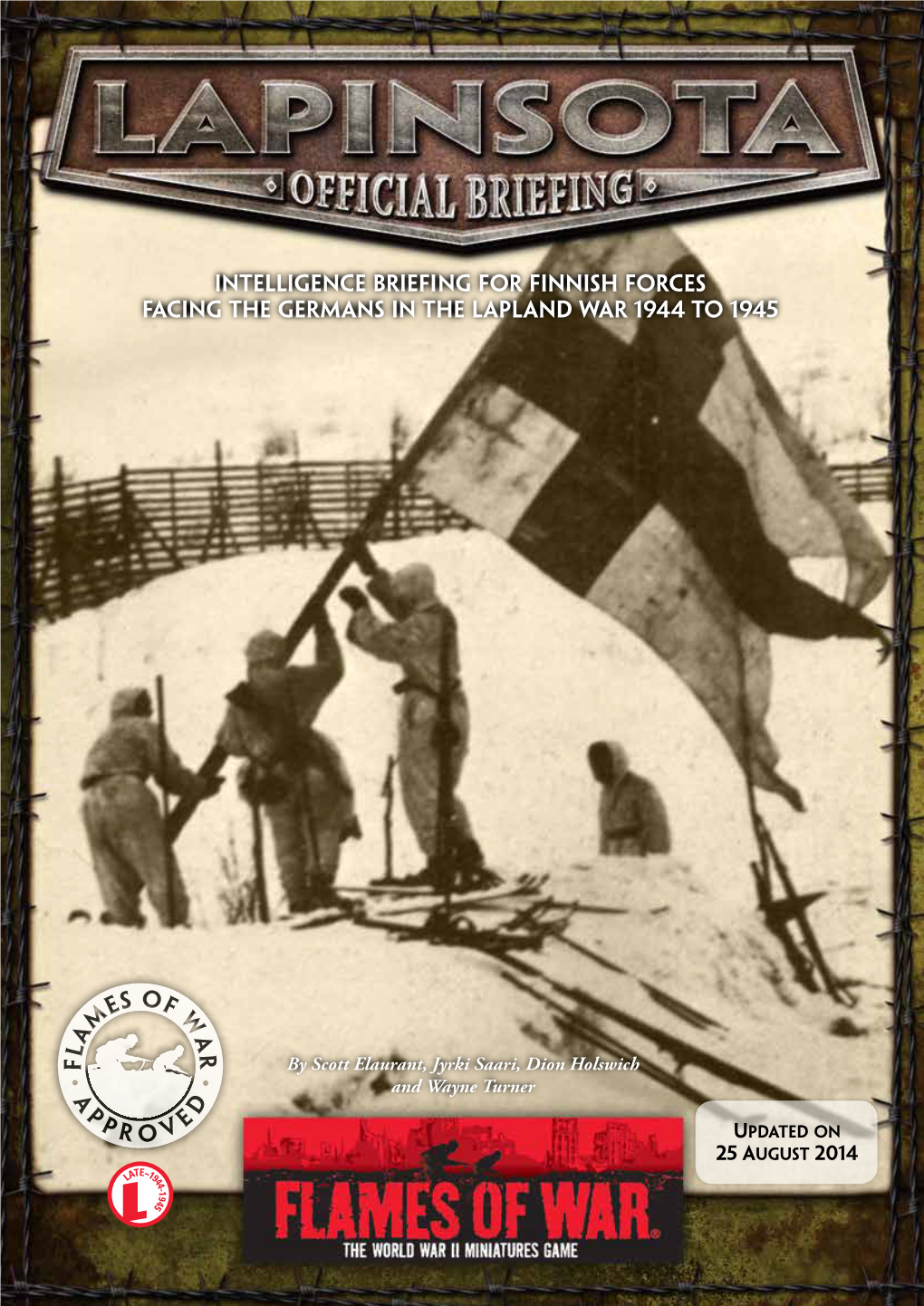 Intelligence Briefing for Finnish Forces Facing the Germans in the Lapland