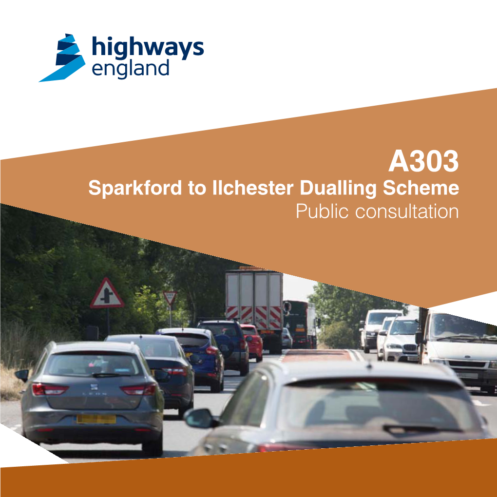 Sparkford to Ilchester Dualling Scheme Public Consultation 98 A6