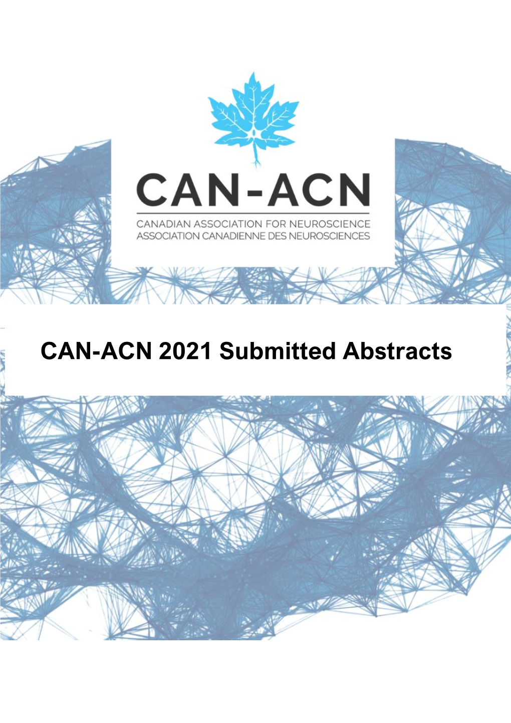 CAN2021 Abstracts