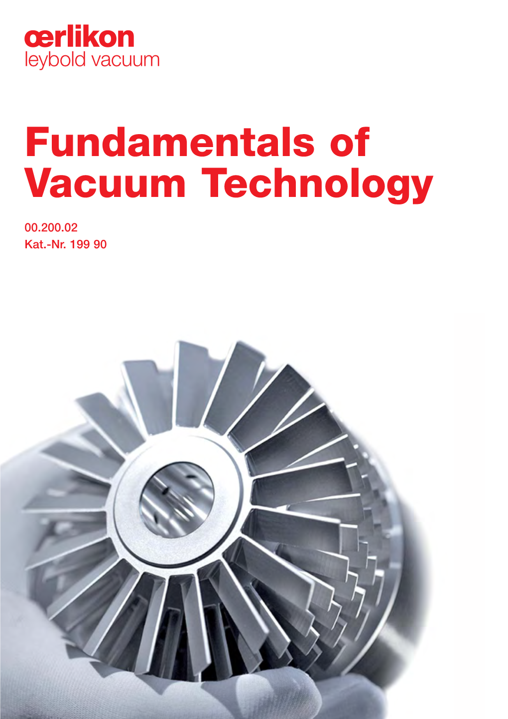 Fundamentals of Vacuum Technology (Leybold)