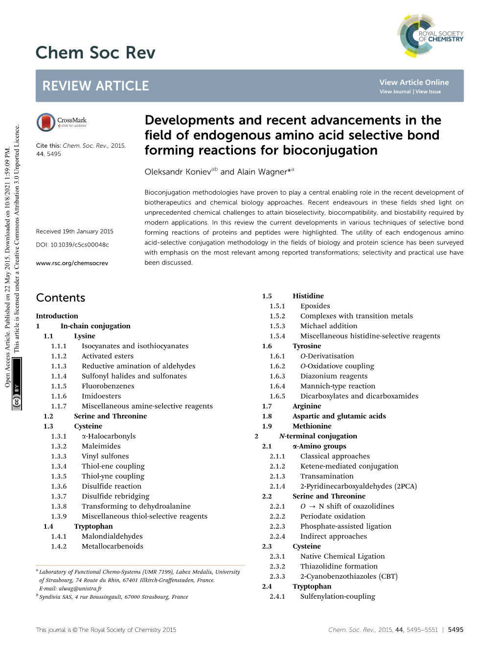 REVIEW ARTICLE View Journal | View Issue